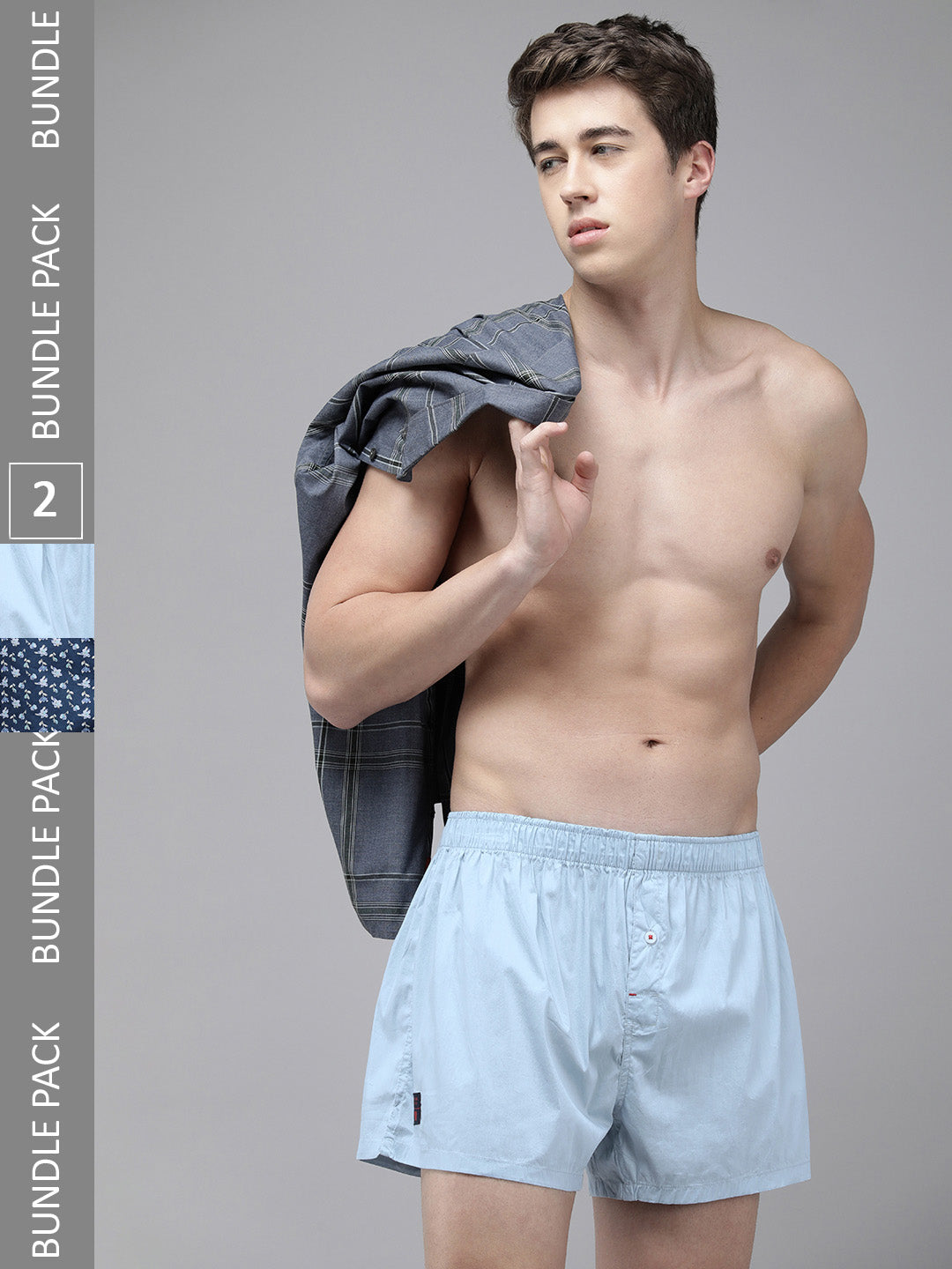 Men Comfort Woven Boxers (Pack of 2)